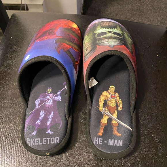 Star Wars Skeletor He-Man Snake Men’s Multicolor Slippers Size Large size 10 - Picture 9 of 12